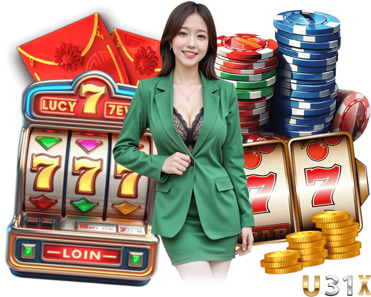 U31X สมัครสมาชิก ฝาก 10 รับ 100